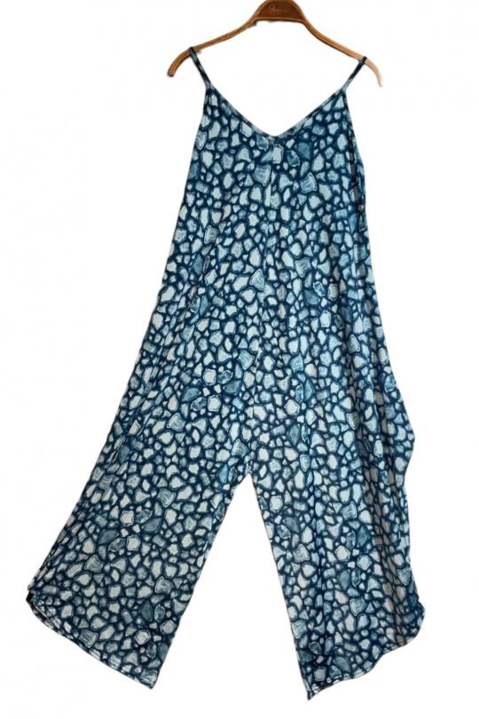 Combinaisons Femme Bleu OXXYZEN 21261-36 Efashion Paris