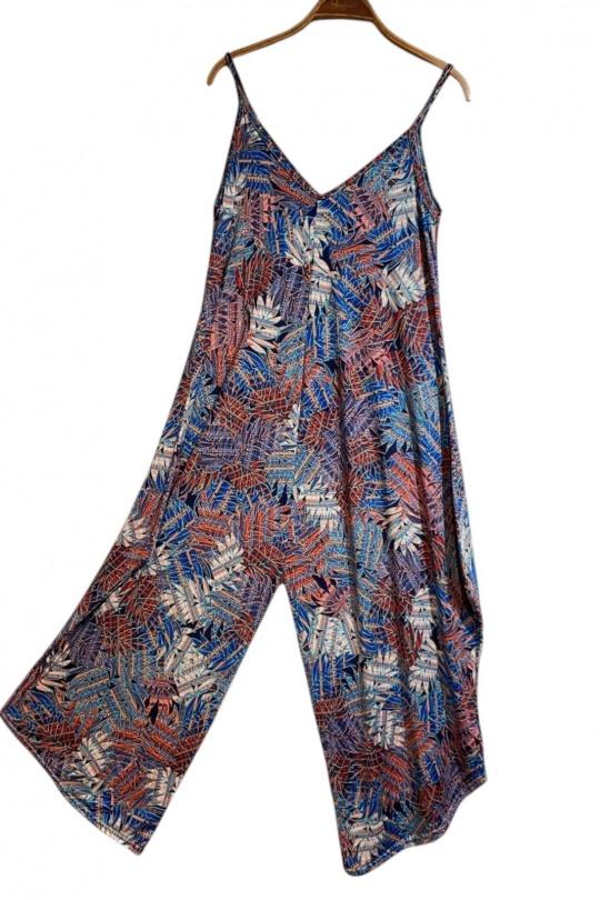 Combinaisons Femme Bleu OXXYZEN 21261-72 Efashion Paris