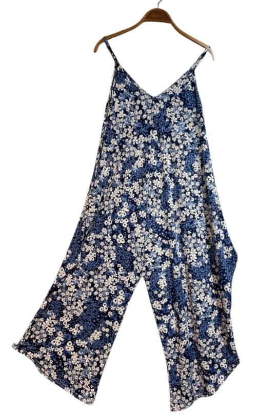 Combinaisons Femme Bleu OXXYZEN 21261-75 Efashion Paris