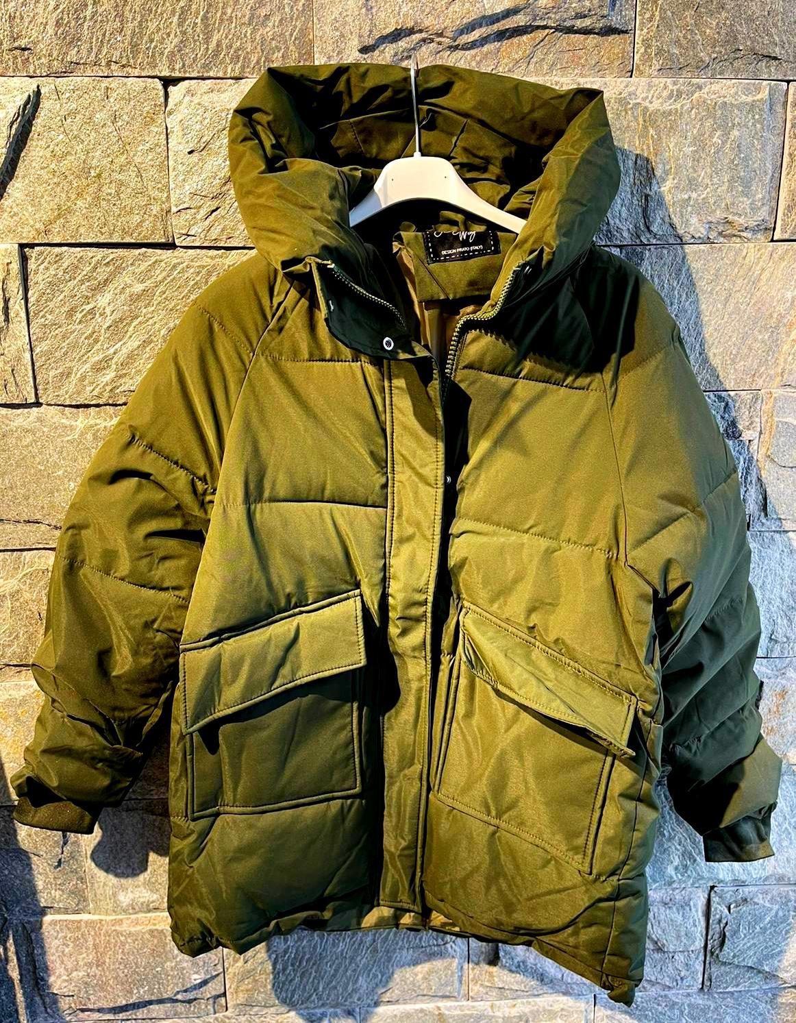 Doudounes Femme Kaki OXXYZEN Z95017 #c Efashion Paris