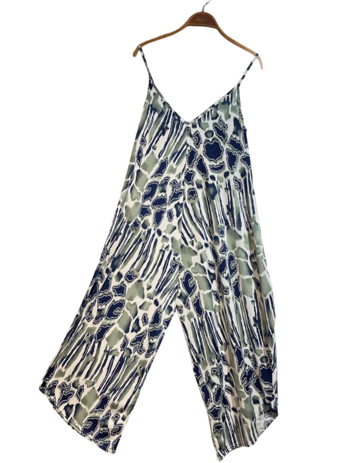 Combinaisons Femme Céladon OXXYZEN 21261-35 #c Efashion Paris