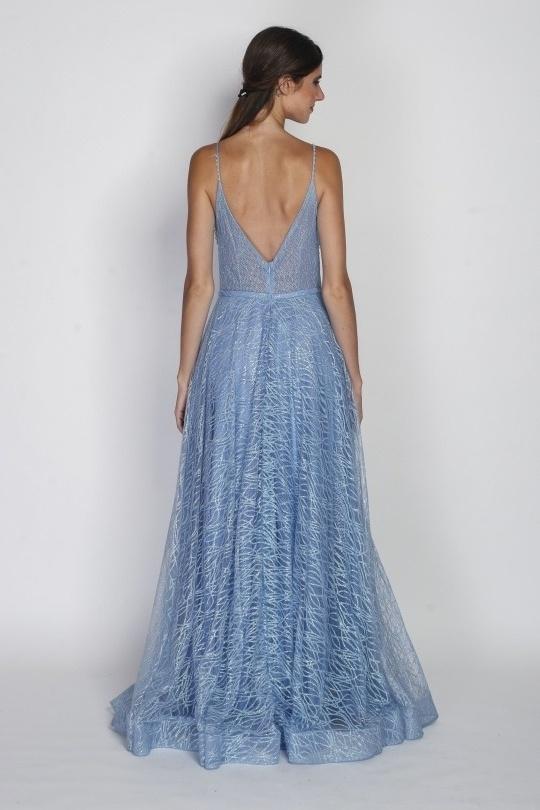 Robes de soirée Femme Rose C FAIT POUR VOUS 7017 Efashion Paris