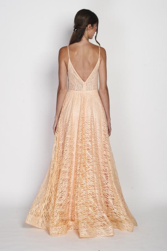 Robes de soirée Femme Rose C FAIT POUR VOUS 7017 Efashion Paris