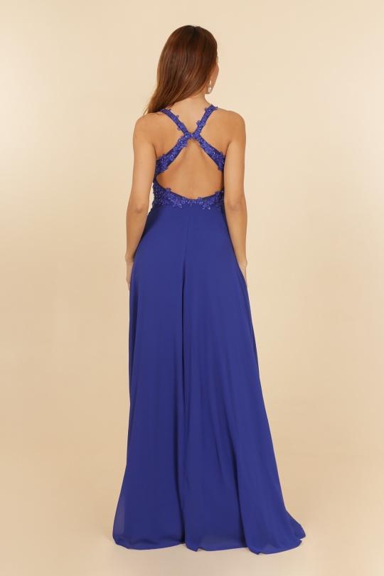 Robes de soirée Femme Rose C FAIT POUR VOUS 7015 Efashion Paris