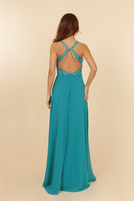 Robes de soirée Femme Rose C FAIT POUR VOUS 7015 Efashion Paris