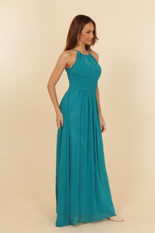 Robes de soirée Femme Bleu ciel C FAIT POUR VOUS 69733 Efashion Paris