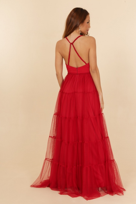 Robes de soirée Femme Vieux rose C FAIT POUR VOUS 99225 Efashion Paris