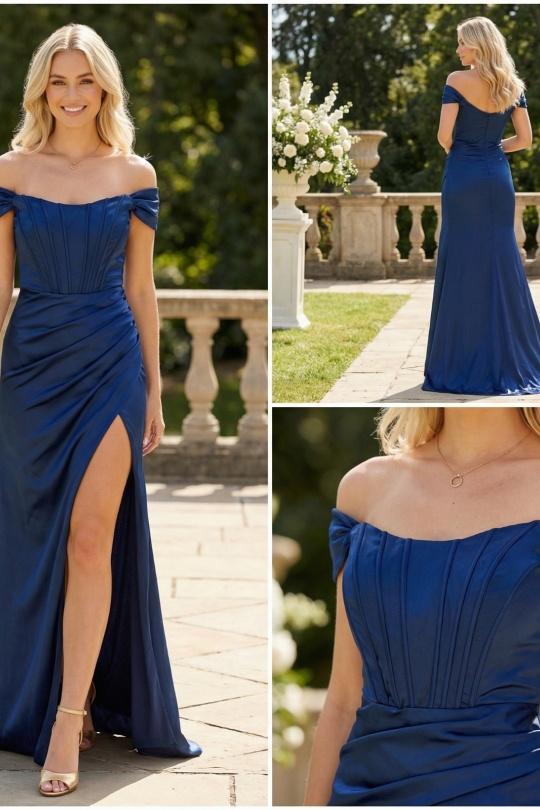 Robes de soirée Femme Blanc C FAIT POUR VOUS 97129 SMALL Efashion Paris