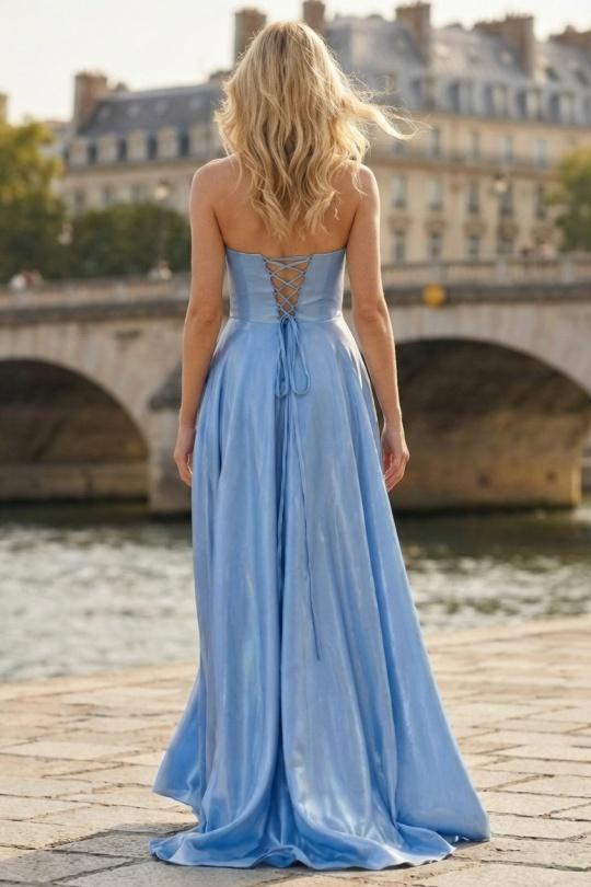 Robes de soirée Femme Rouge C FAIT POUR VOUS 7068 Efashion Paris