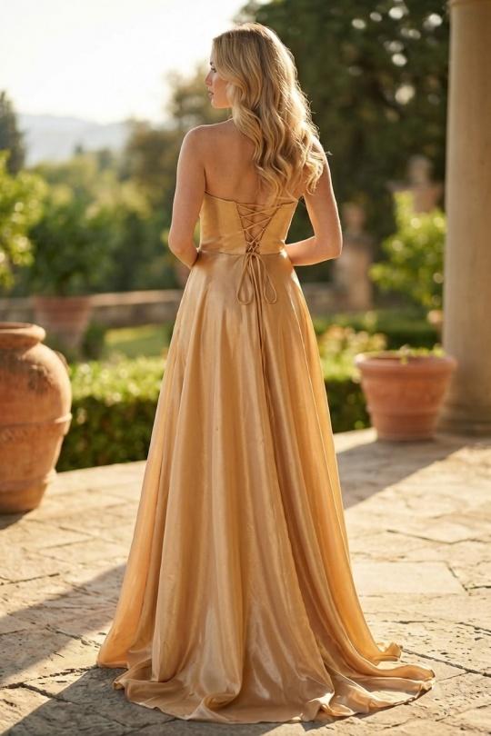 Robes de soirée Femme Rouge C FAIT POUR VOUS 7068 Efashion Paris