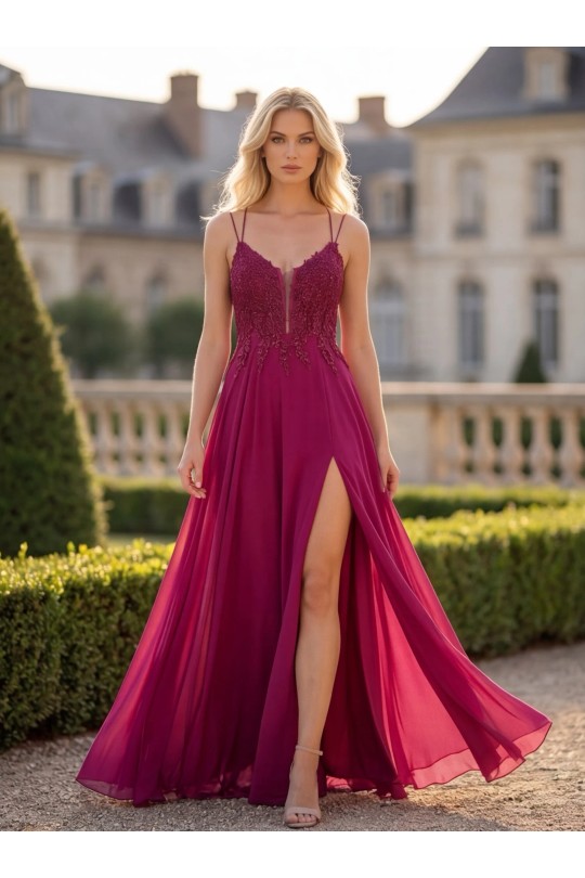 Evening dresses Women Purple C FAIT POUR VOUS 99863 Efashion Paris