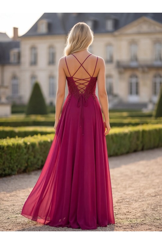 Evening dresses Women Purple C FAIT POUR VOUS 99863 Efashion Paris
