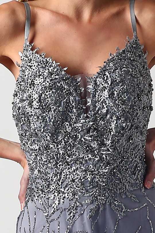 Robes de soirée Femme Vieux rose C FAIT POUR VOUS 22188 Efashion Paris