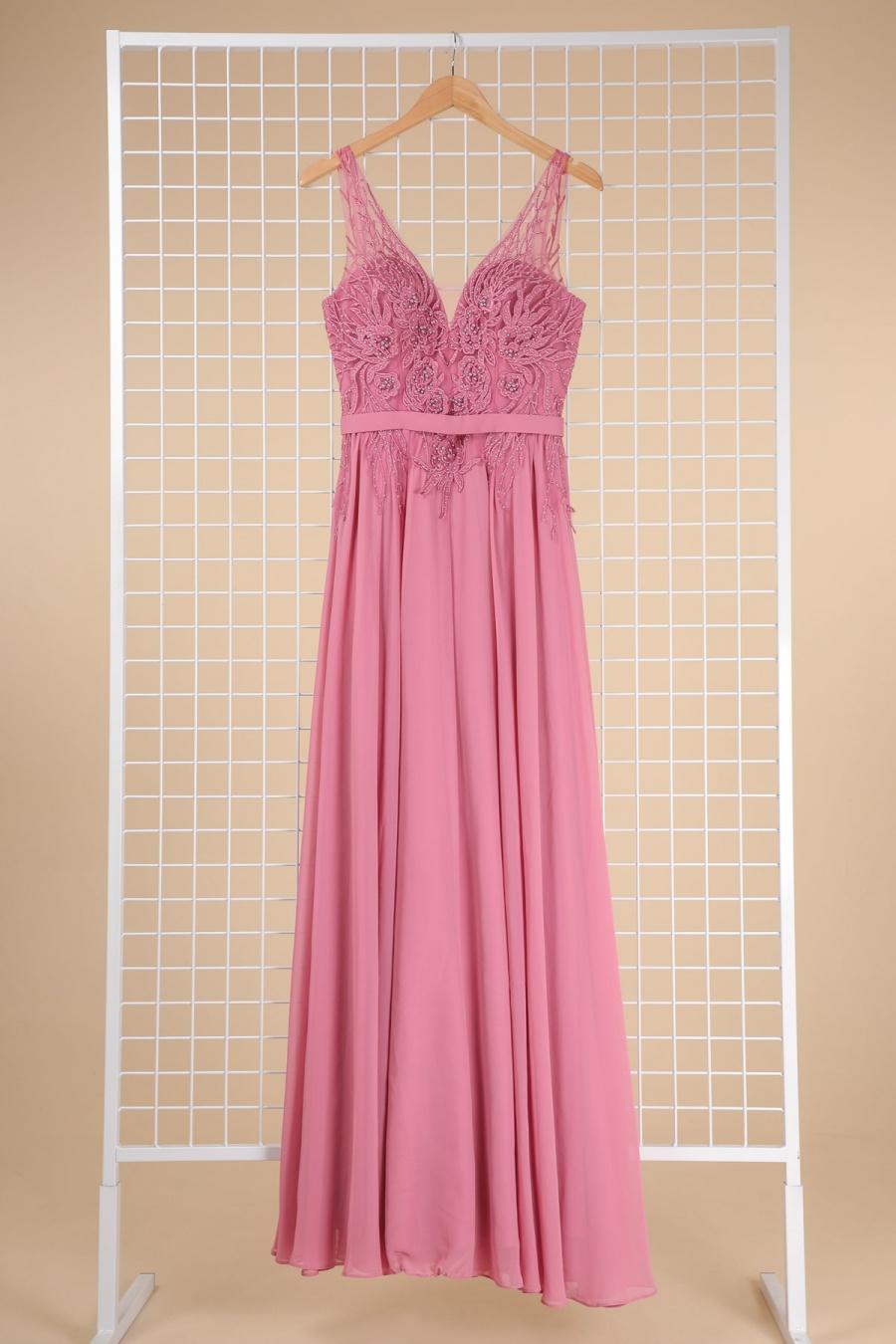 Robes de soirée Femme Rose C FAIT POUR VOUS 1910 #c Efashion Paris