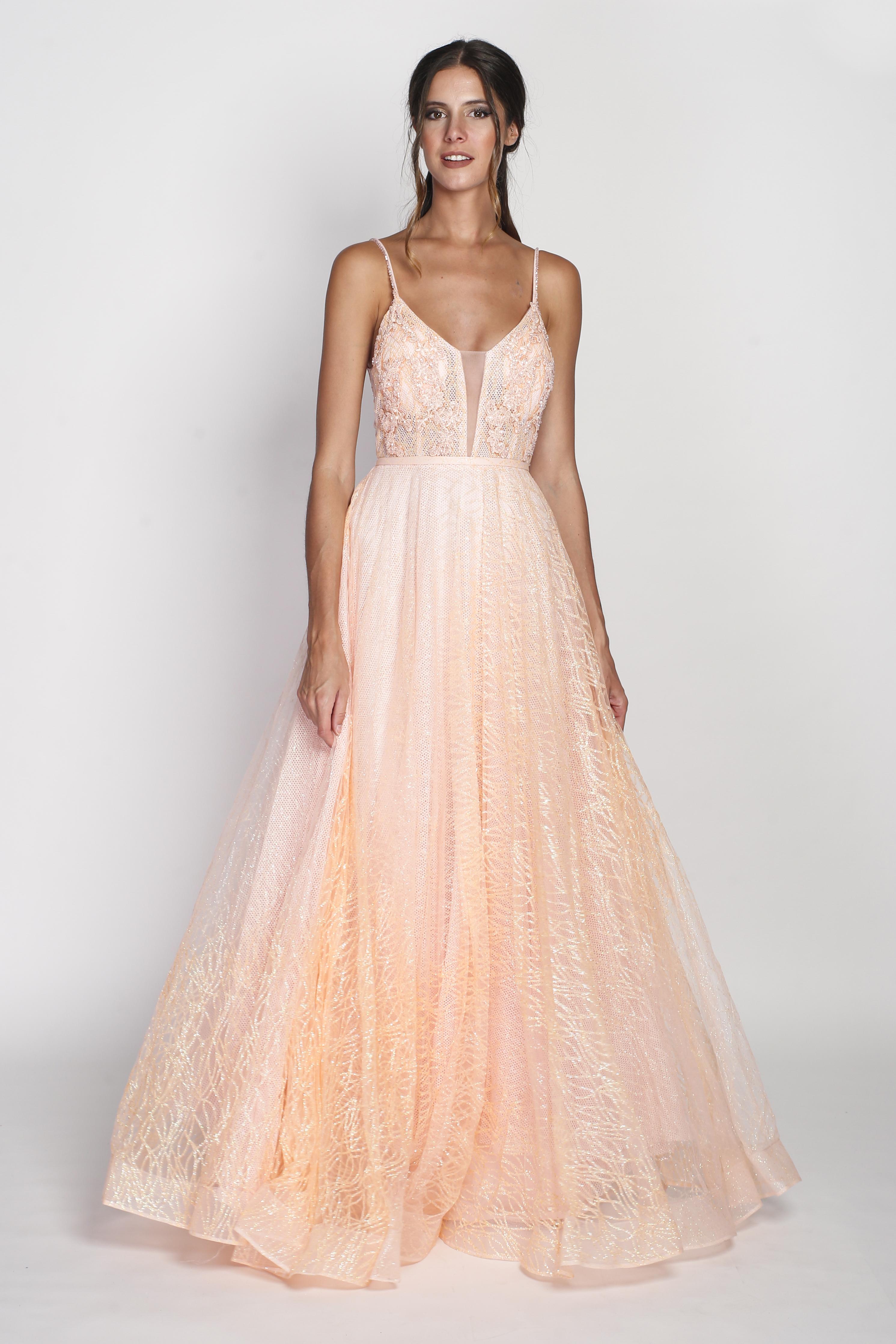 Vestidos de fiesta Mujer Pink C FAIT POUR VOUS 7017 #c Efashion Paris