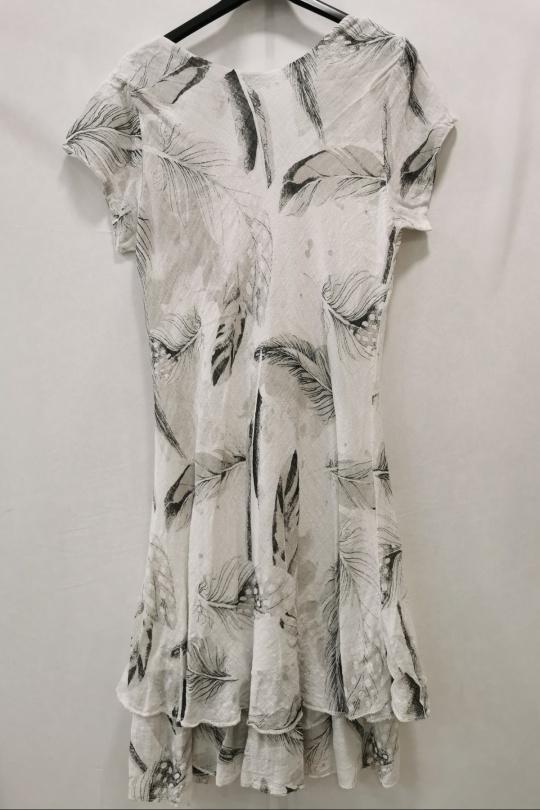 Robes longues Femme Blanc m s fashion 2109 Efashion Paris