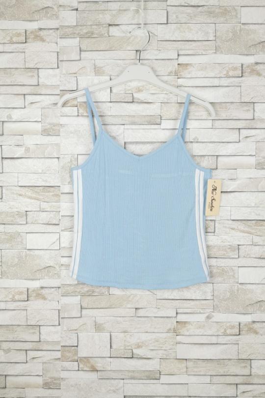 Débardeurs Femme Blanc NEW SUNSHINE 5396 Efashion Paris