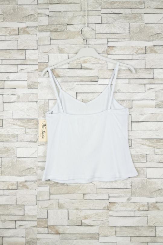 Débardeurs Femme Blanc NEW SUNSHINE 5396 Efashion Paris