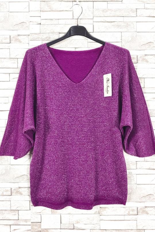 Pulls Femme Beige NEW SUNSHINE 2203 Efashion Paris