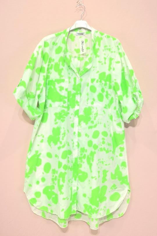 Midi dresses Women Green NEW SUNSHINE 1665C Efashion Paris
