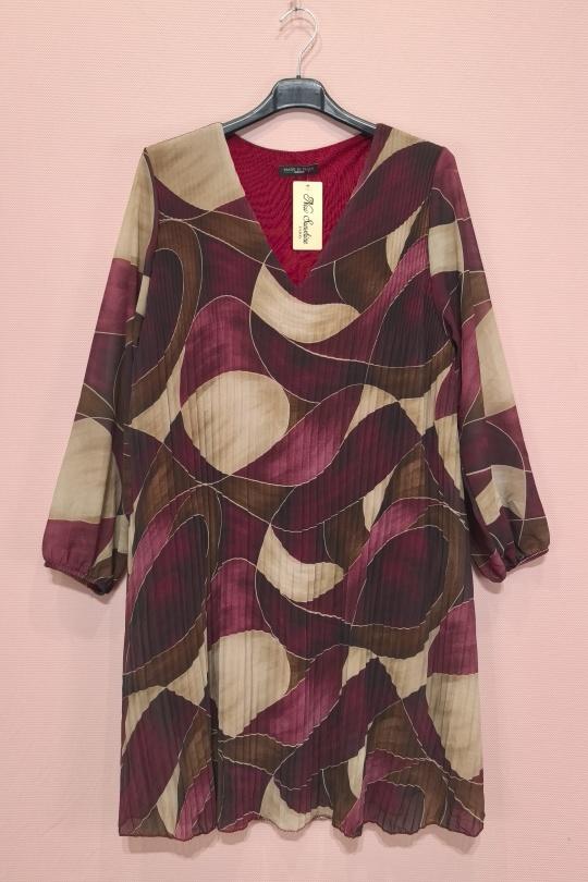 Robes courtes Femme Bordeaux NEW SUNSHINE 01733-2 Efashion Paris