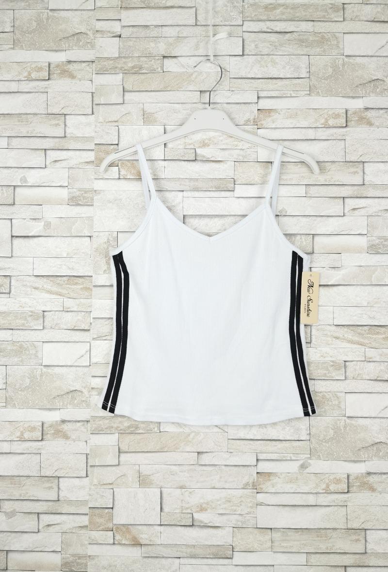 Vests Women White NEW SUNSHINE 5396 #c Efashion Paris