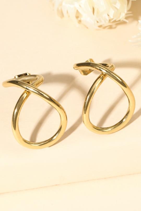 Earrings Accessories Gold ECLAT 03BOU165280 Efashion Paris