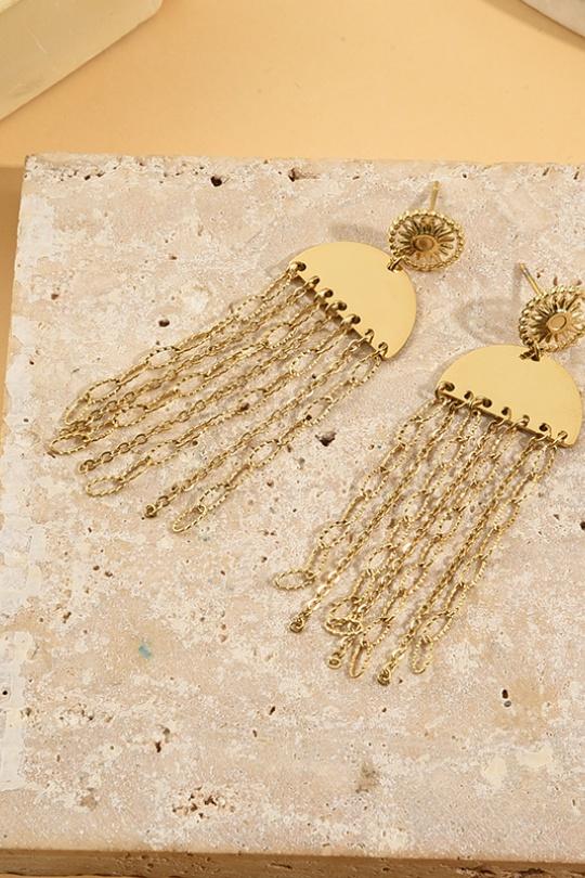 Orecchini Accessori Gold ECLAT 18BOU91550 Efashion Paris