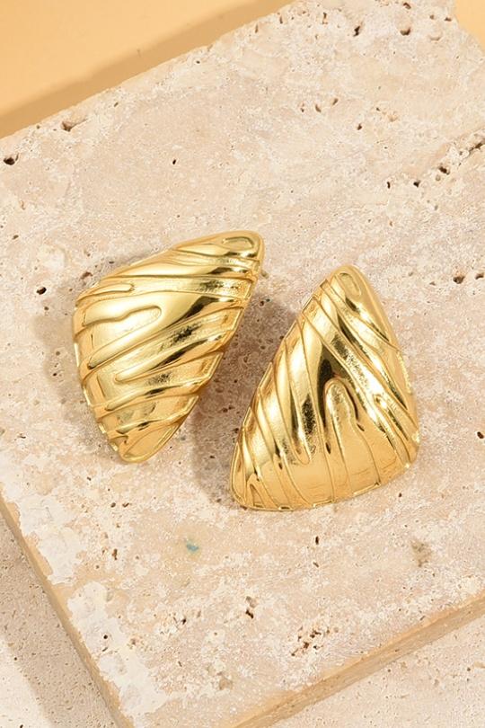 Boucles d'oreilles Accessoires Doré ECLAT 18BOU123450 Efashion Paris