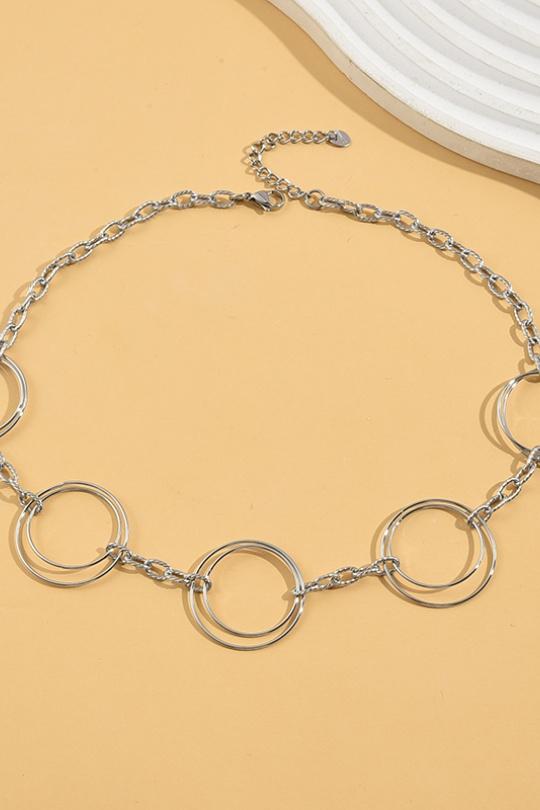 Colliers Accessoires Argent ECLAT 18COL4550 Efashion Paris
