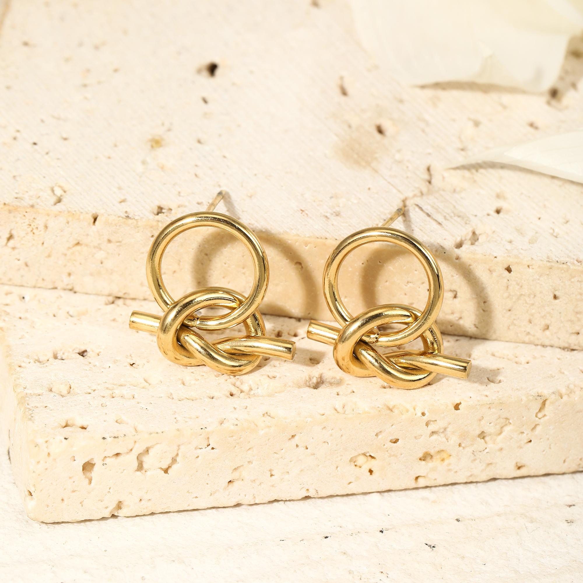 Earrings Accessories Gold ECLAT 03BOU168420 #c Efashion Paris