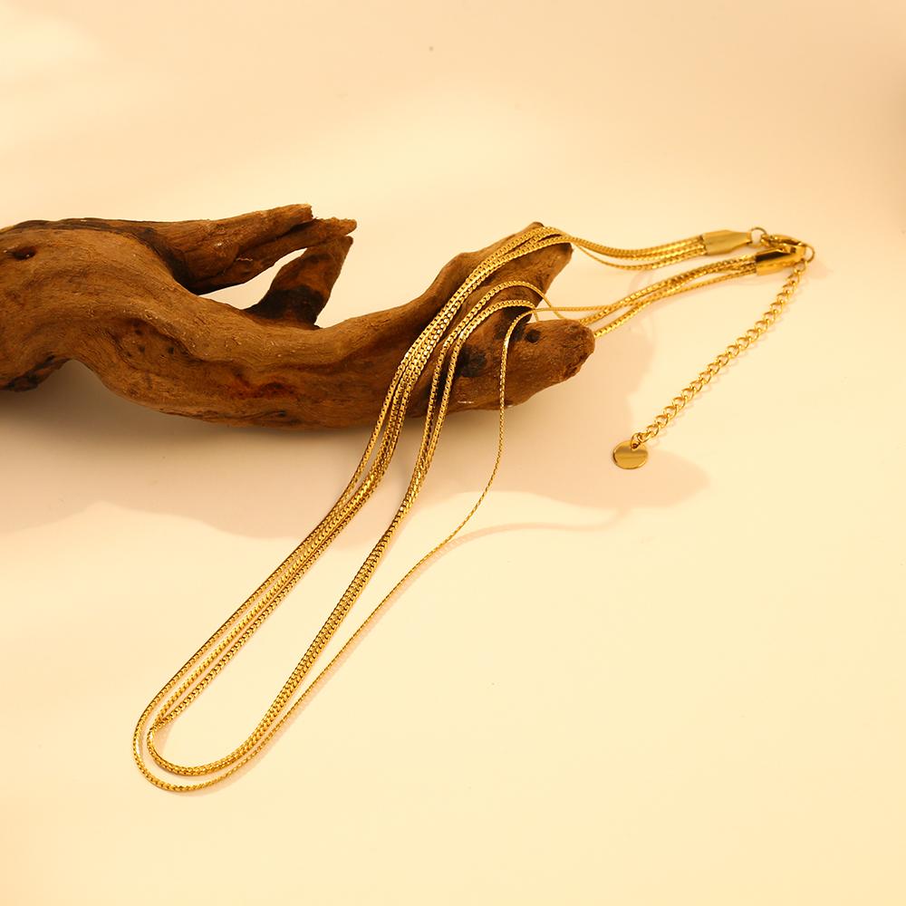 Colliers Accessoires Doré ECLAT 0J8A0933 #c Efashion Paris