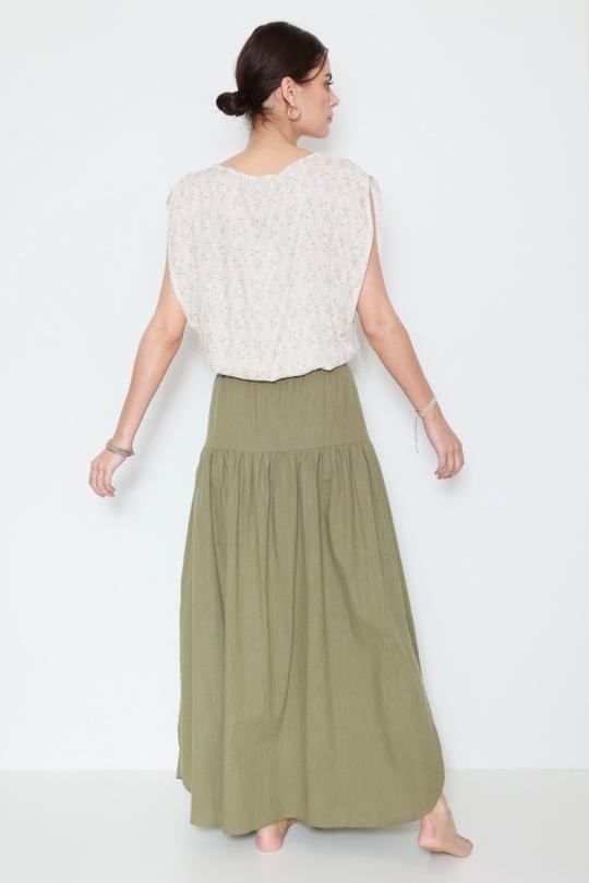 Top Donna Pink GG luxe FM287 Efashion Paris