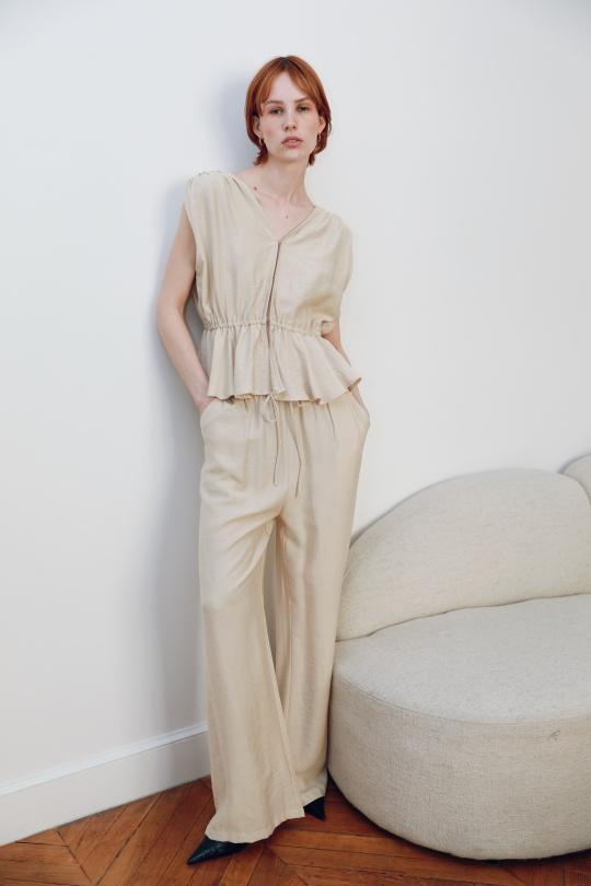 Ensembles Femme Beige GG luxe 8045/8046 Efashion Paris