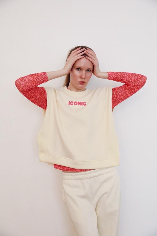 Sweats Femme Vanille GG luxe 1298 Efashion Paris