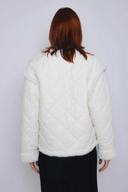 Doudounes Femme Blanc GG luxe 1172 Efashion Paris