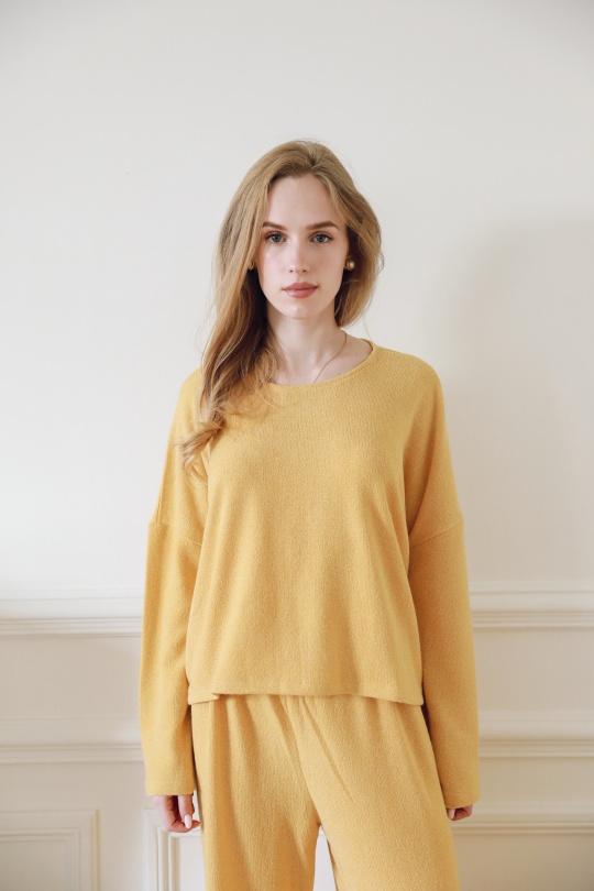Ensembles Femme Jaune GG luxe 1300/1301 Efashion Paris