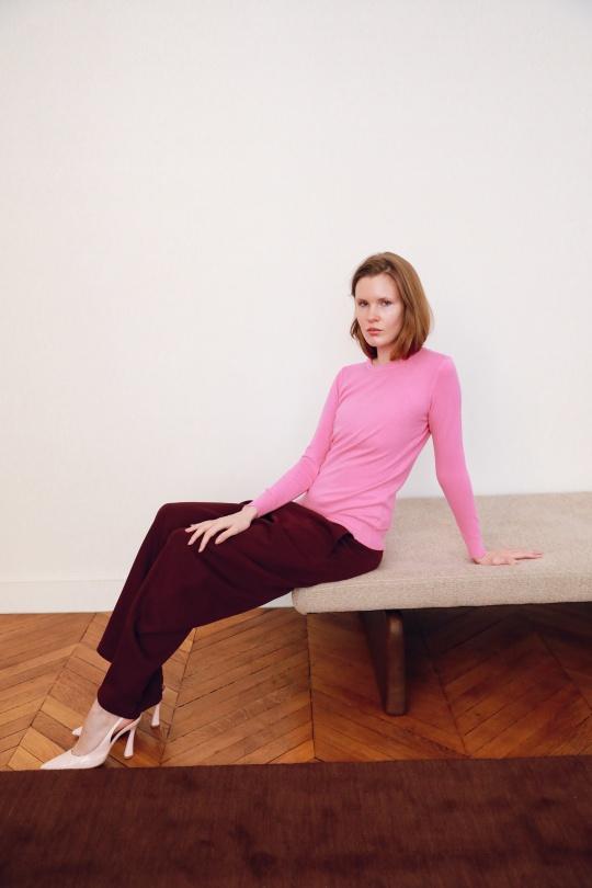 Tops Femme Rose bonbon GG luxe 1325 Efashion Paris