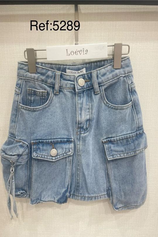 Pants Kid & Babies Jean blue LOEVIA 5289 Efashion Paris