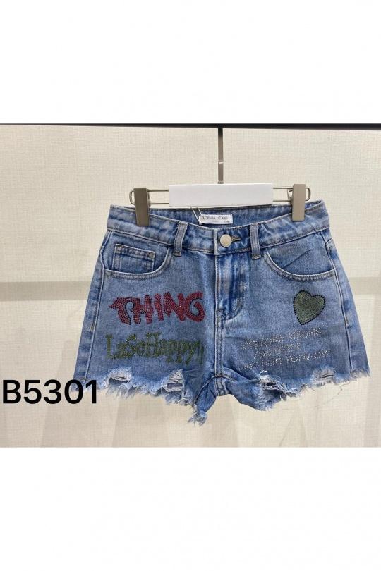 Bas Enfant & Bébé  Bleu jean LOEVIA 5301 Efashion Paris