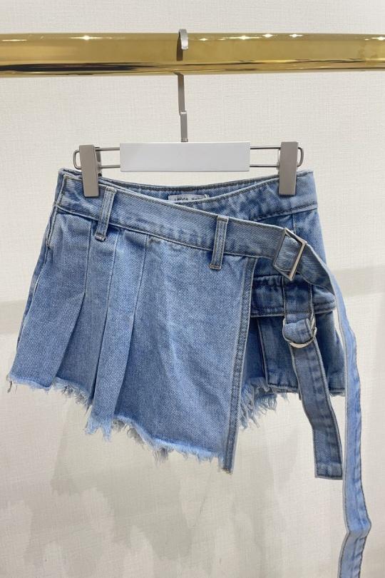 Bas Enfant & Bébé  Bleu jean LOEVIA 5316 Efashion Paris