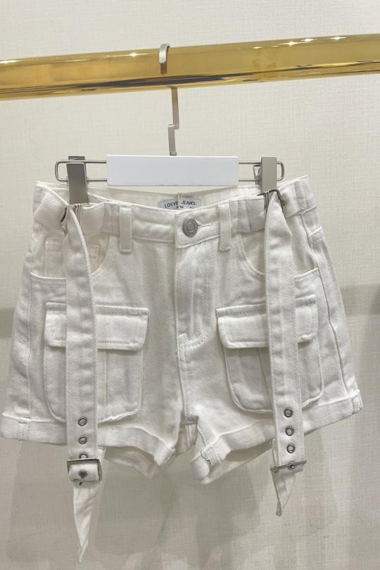 Bas Enfant & Bébé  Bleu jean LOEVIA 5317 Efashion Paris