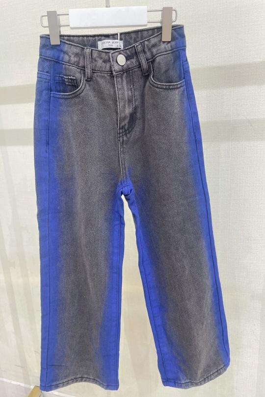Bas Enfant & Bébé  Bleu jean LOEVIA 5362 Efashion Paris