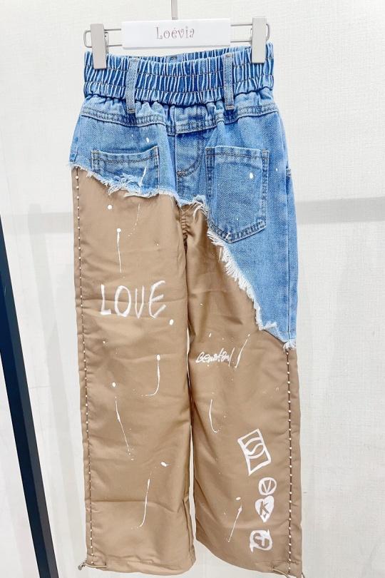 Bas Enfant & Bébé  Beige LOEVIA 5500 Efashion Paris