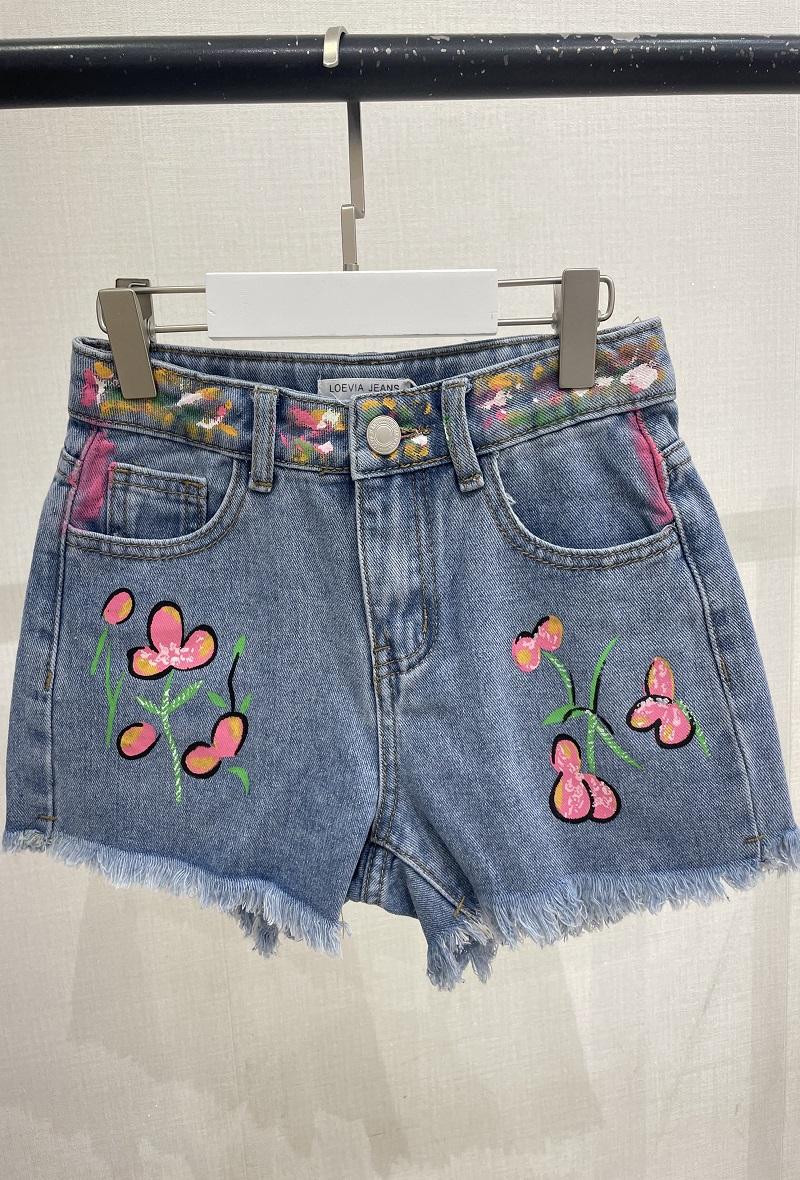 Bas Enfant & Bébé  Bleu jean LOEVIA 5292 #c Efashion Paris