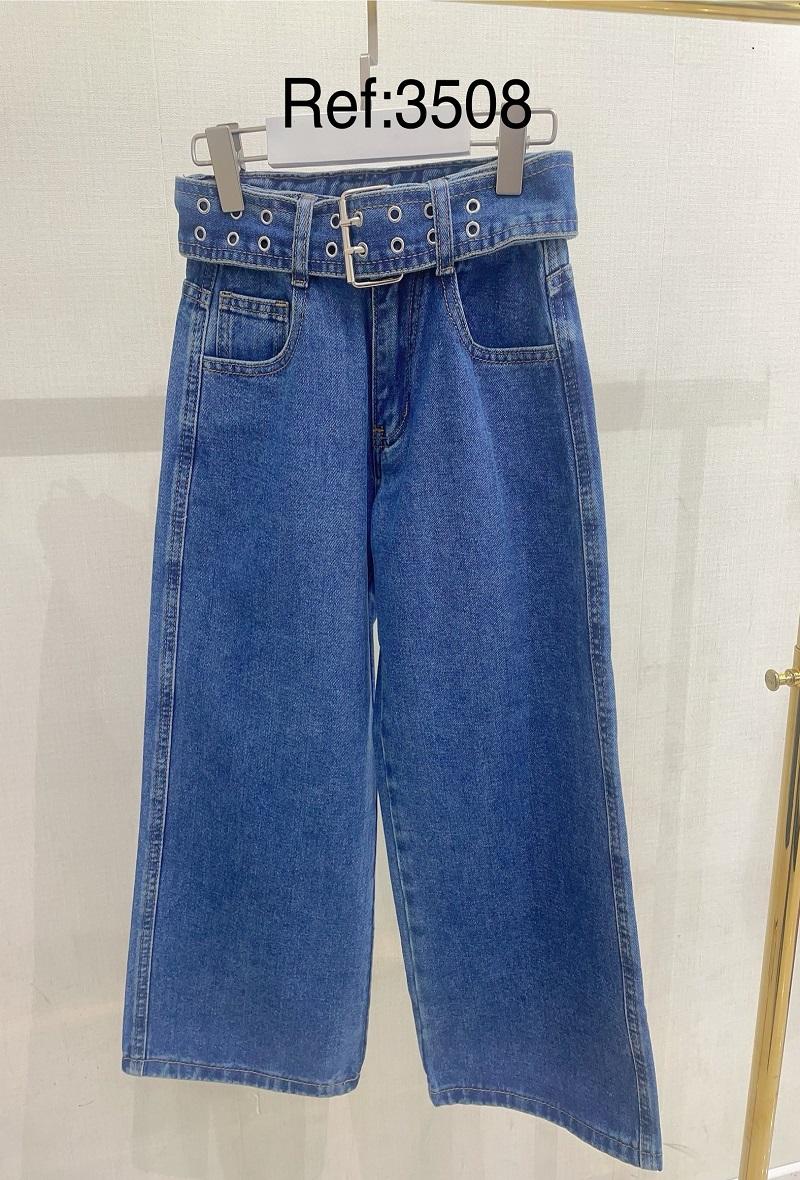 Bas Enfant & Bébé  Bleu jean LOEVIA 3508 #c Efashion Paris