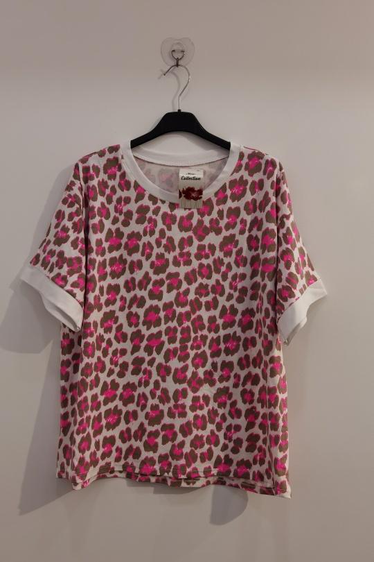 Tops Femme Taupe ROSEMARY COLLECTION LEO650FLUO Efashion Paris