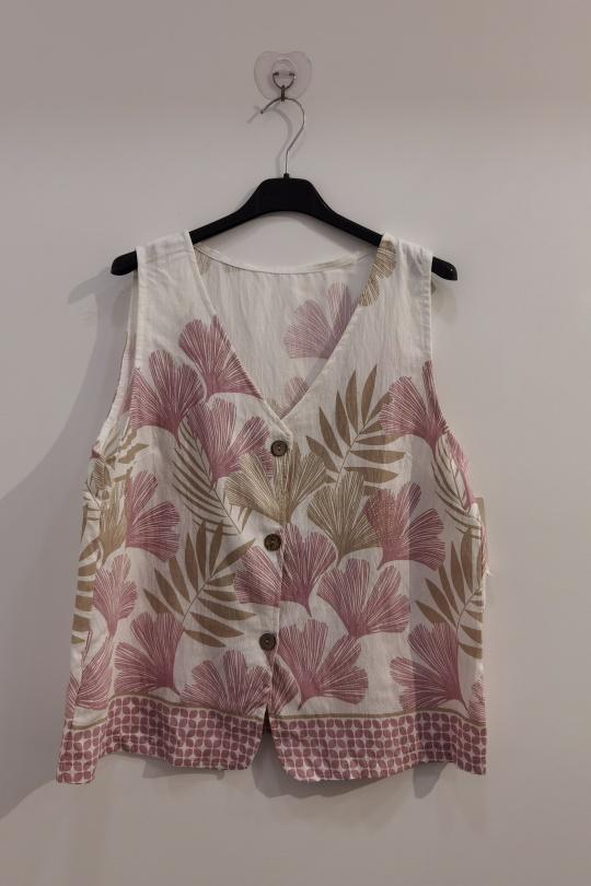 Débardeurs Femme Rose ROSEMARY COLLECTION DEB650GEKO Efashion Paris