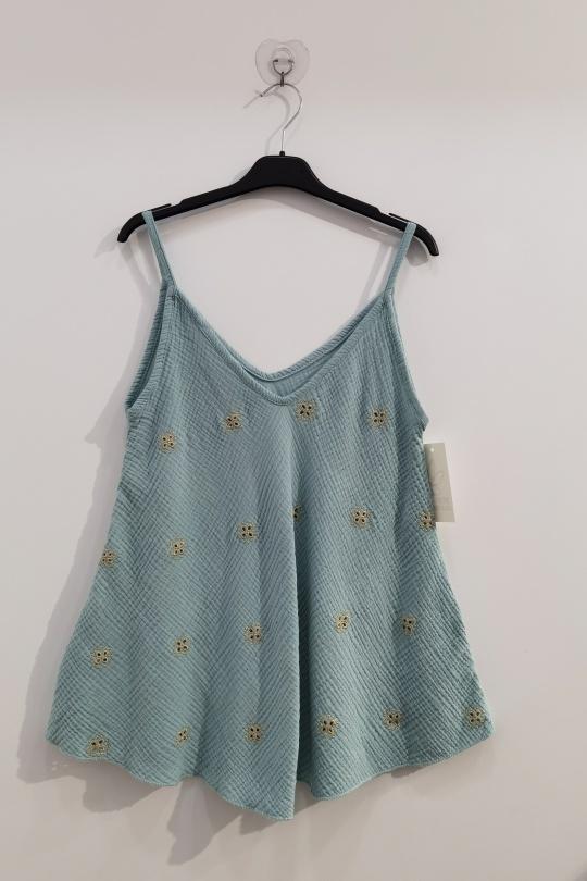Débardeurs Femme Aqua ROSEMARY COLLECTION GOTH700 Efashion Paris