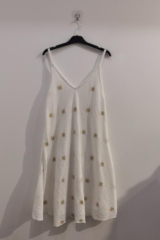 Abiti al polpaccio Donna White ROSEMARY COLLECTION GOTH950 Efashion Paris